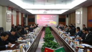 沙特核能城代表團(tuán)赴福清核電考察交流