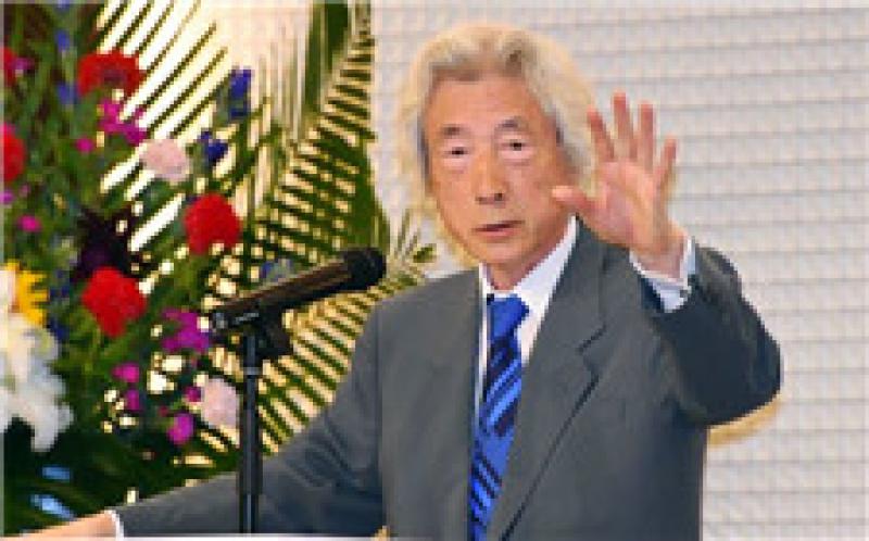 日本前首相小泉純一郎：應以核災為契機推進日本能源轉型