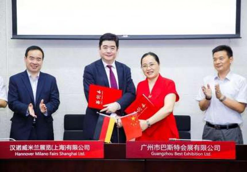 漢諾威米蘭展覽宣布與廣州巴斯特成立合資公司 聯手打造華南頂尖物流裝備展覽會