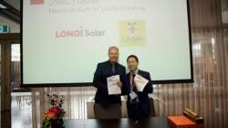 LONGi與澳大利亞新南威爾士大學續(xù)簽研發(fā)合作伙伴關系