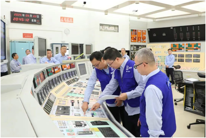 秦山核電二廠4號機組411大修場景