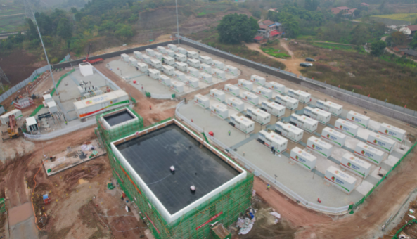 內江經開區(qū)100兆瓦/200兆瓦時釩鋰儲能電站并網投運